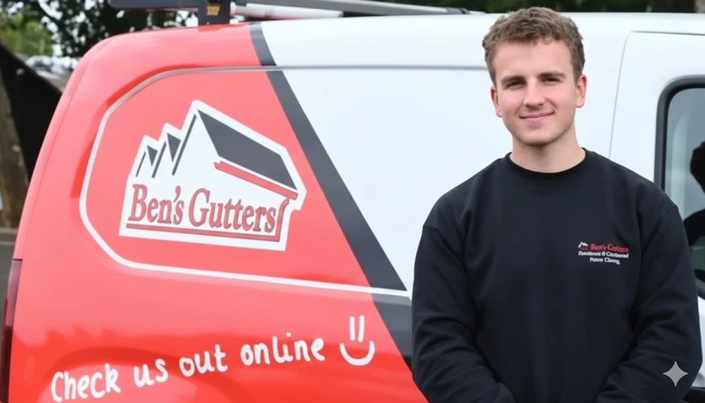 James, our gutter cleaning expert in Devon